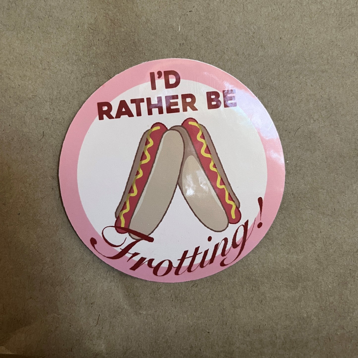 Frotting and Sodomy Round Vinyl Stickers