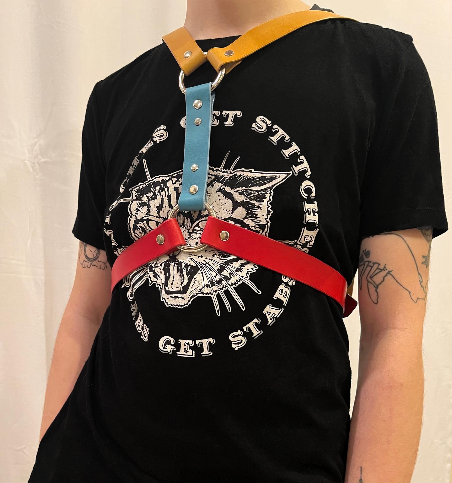 Color Block Chest Harness
