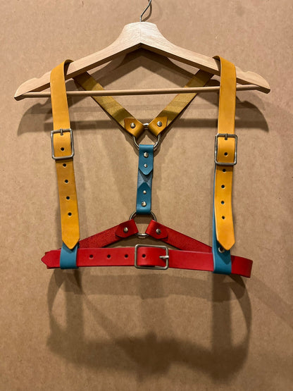 Color Block Chest Harness