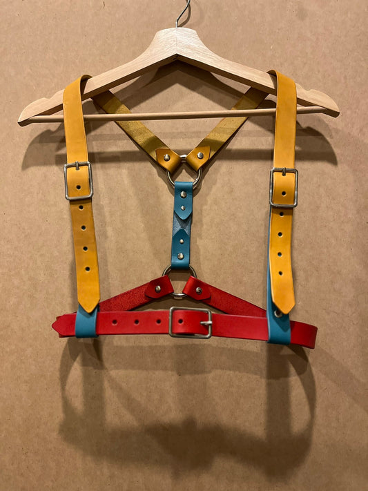 Color Block Chest Harness