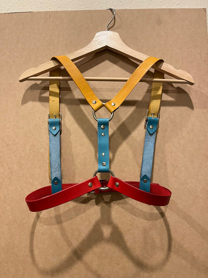 Color Block Chest Harness