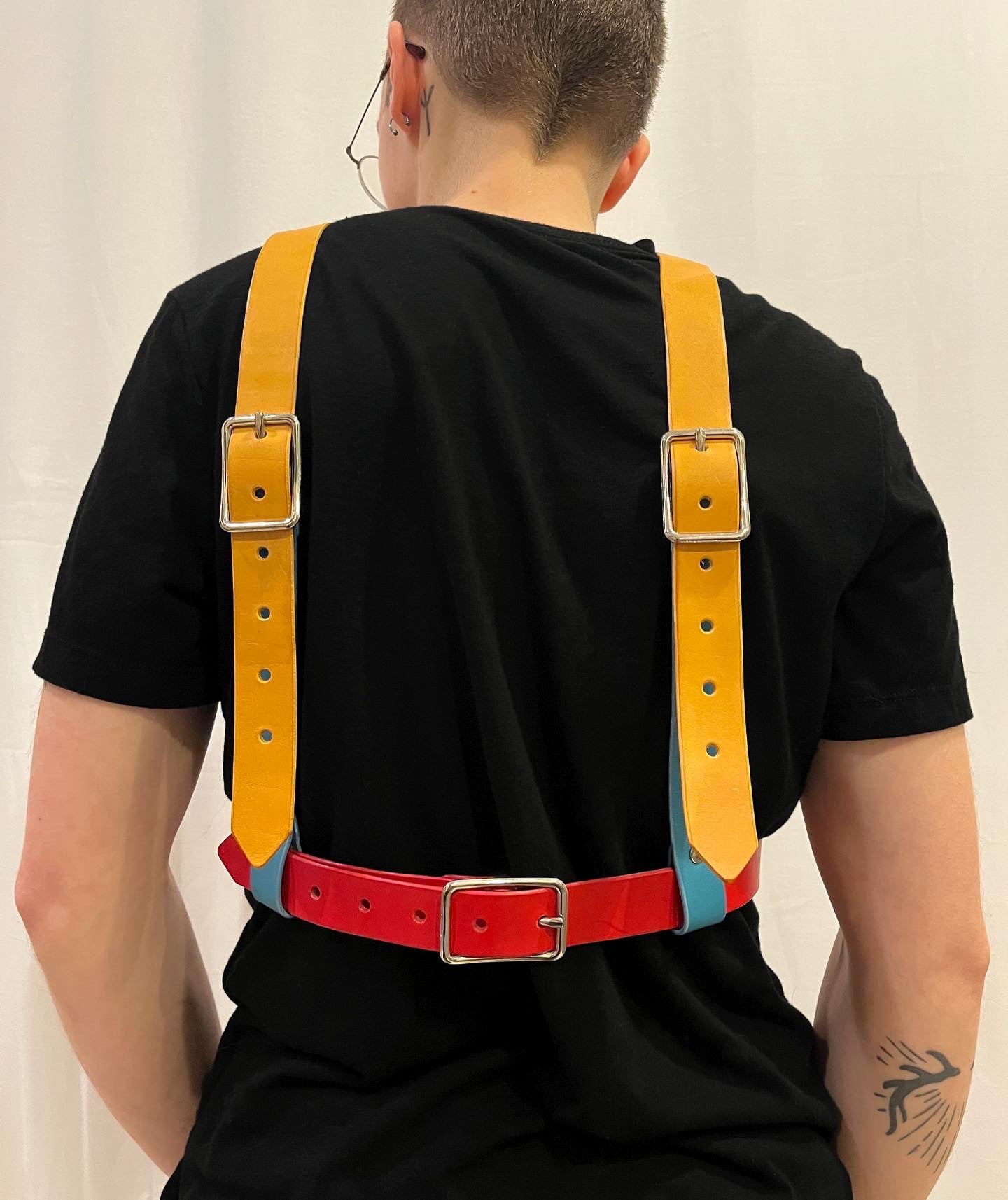 Color Block Chest Harness